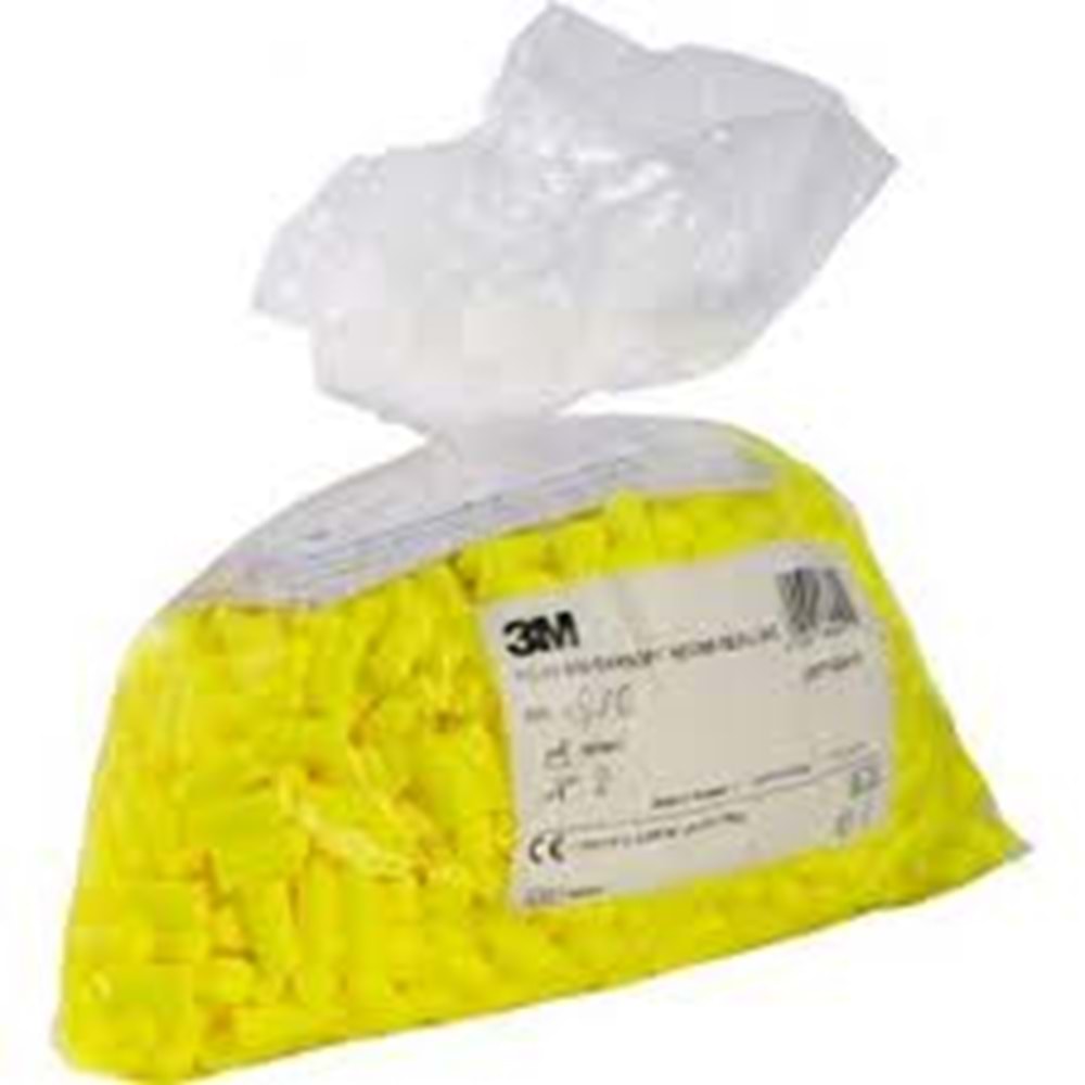 3M E.A.R Soft Yellow Neons Refill 2000'Lü Torba (Dispansere Uygun) (Pd