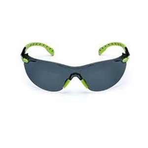 3M Solus Yeşil/Siyah Kenar Gri Gözlük (Scotchgard Buğu Önleyici Lens K