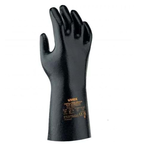 Uvex rubiflex ESD NB35A kimyasallara karşı koruyucu eldiven